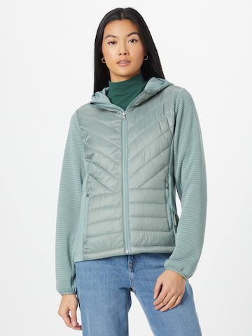 PROTEST Athletic Jacket 'HESTIA' in Green: front