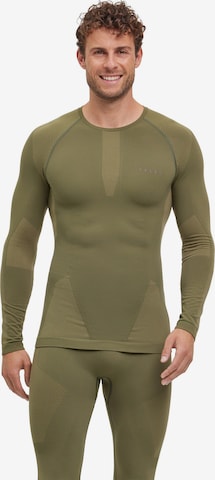 FALKE Base Layer in Grün: Vorderseite