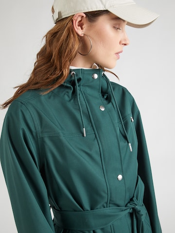 Danefae Toiminnallinen pitkä takki 'Rainlover' värissä vihreä