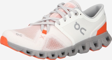 Chaussure de course 'CloudX3' On en blanc : devant