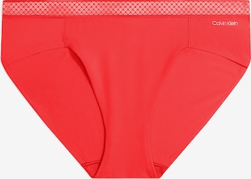 Slip 'Seductive Comfort' Calvin Klein Underwear en rouge : devant