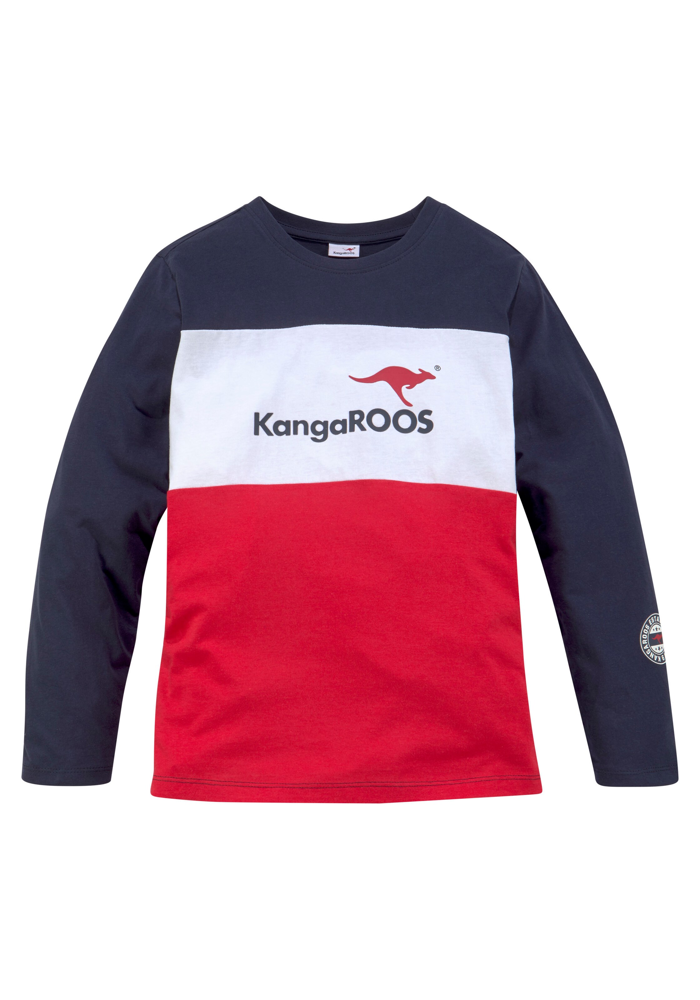 KangaROOS Shirt in Red: front
