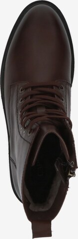 CAPRICE Lace-Up Ankle Boots in Brown