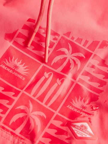 JACK & JONES - Calções de banho 'JPSTMaui' em laranja
