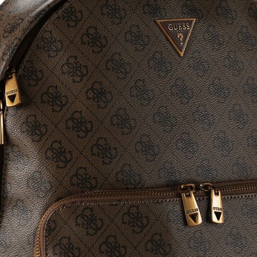 GUESS Rucksack 'Milano' in Braun