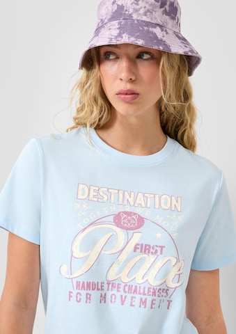T-shirt QS en bleu