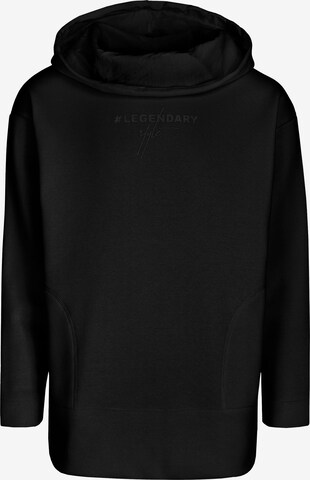 Sweat-shirt Vestino en noir : devant