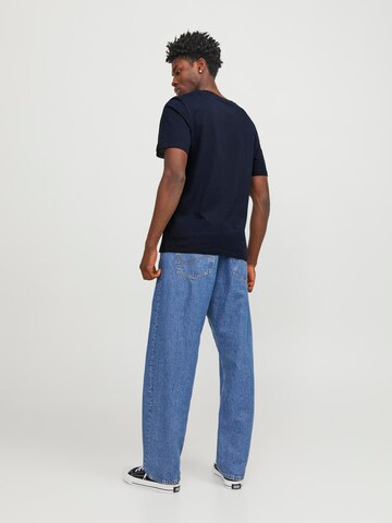 JACK & JONES Футболка 'JJEJEFF' в Синий