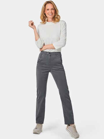 Goldner Slim fit Trousers in Grey