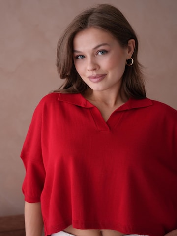 WOMAN VISION Blouse in Rood