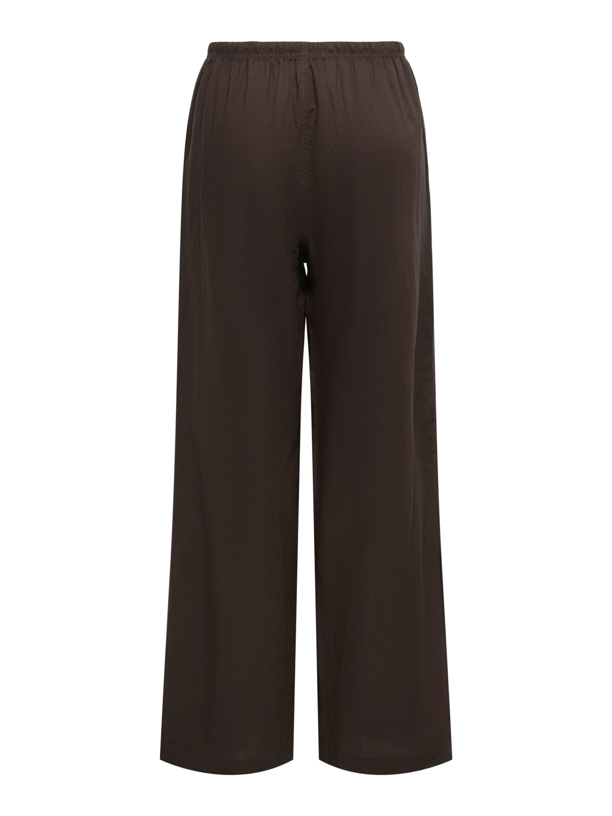 ONLY Baggy Broek 'Isola' in Bruin