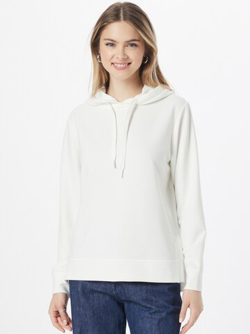 s.Oliver Sweatshirt in Weiß: predná strana