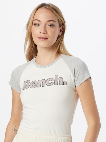 BENCH Koszulka 'TRINA' w kolorze biały: przód