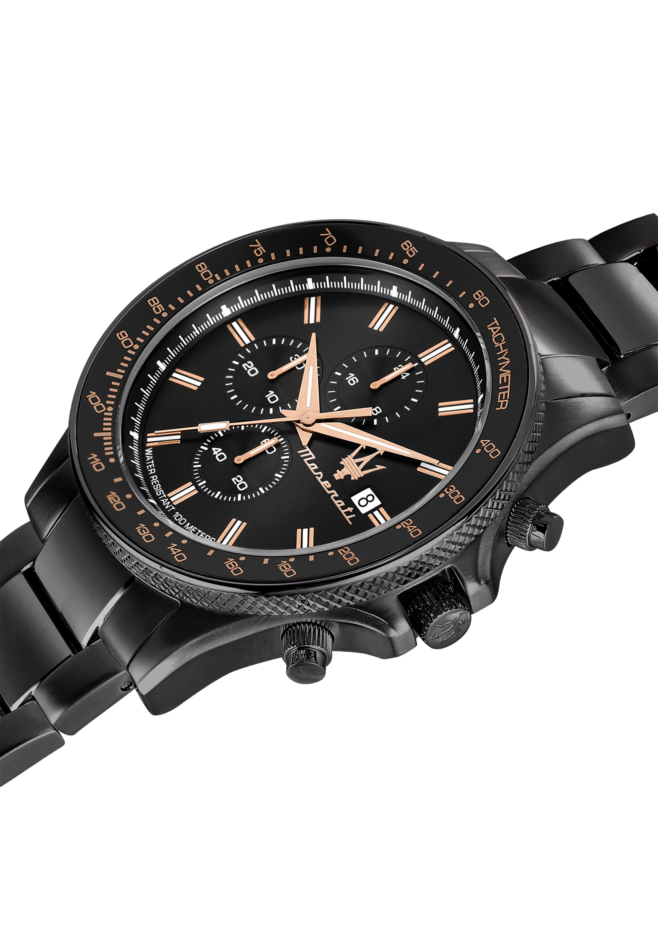 Maserati Analog Watch 'Sfida' in Black