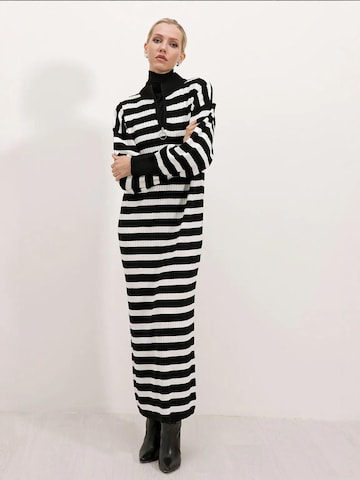 Bigdart Gebreide jurk in Zwart