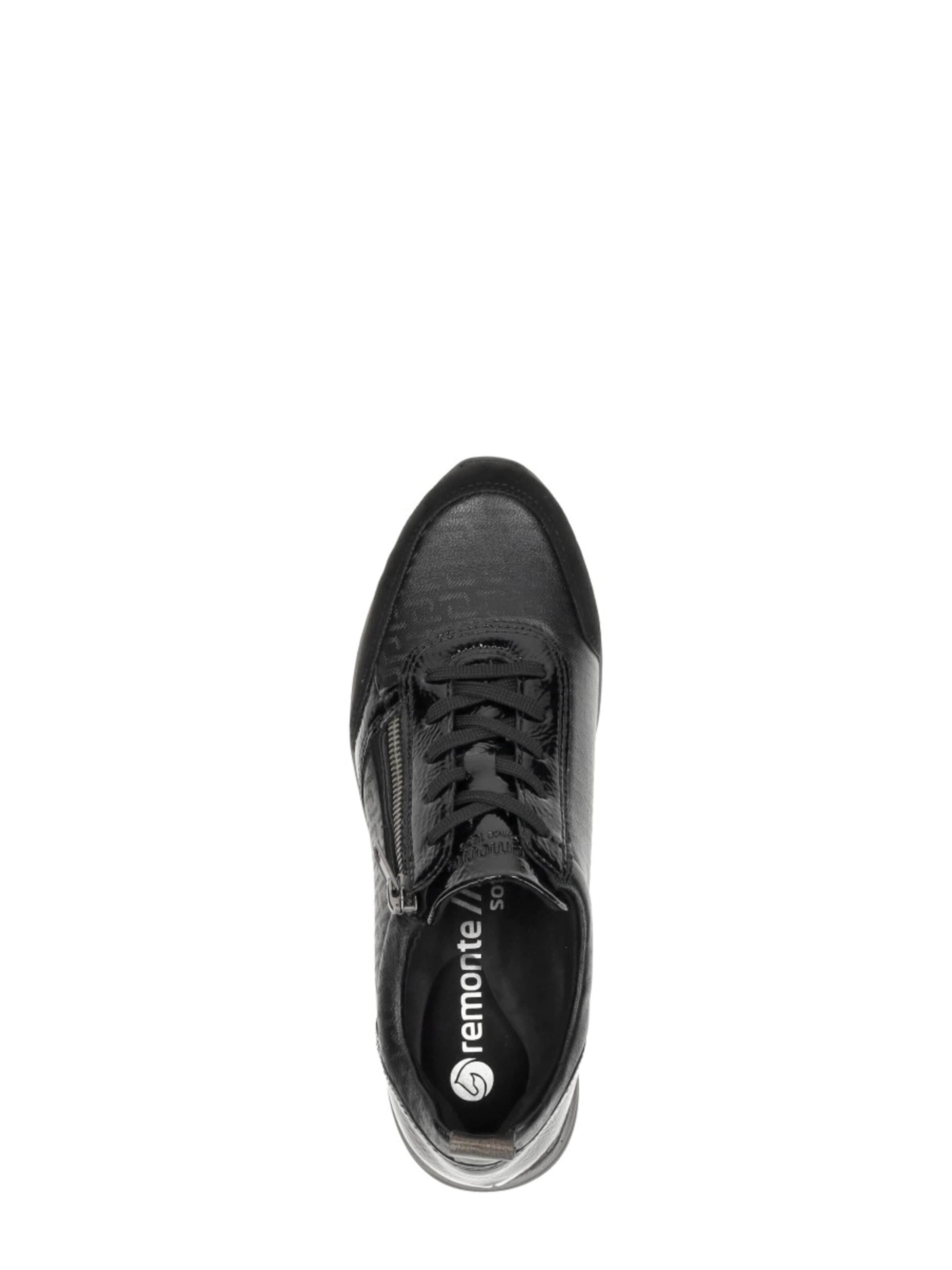 REMONTE Veterschoen 'Sneakers Laag' in Zwart