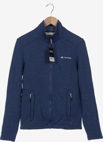 VAUDE Sweatshirt & Zip-Up Hoodie in XL in Blue: front