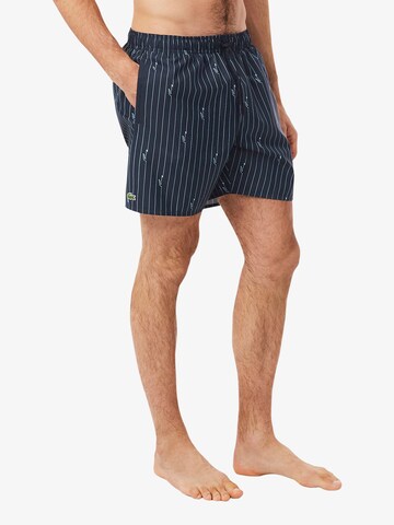 Pantaloncini da bagno di LACOSTE in nero: frontale