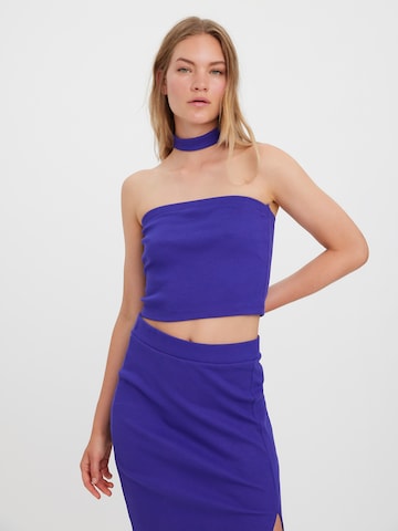 VERO MODA - Top 'Felicia' em azul: frente