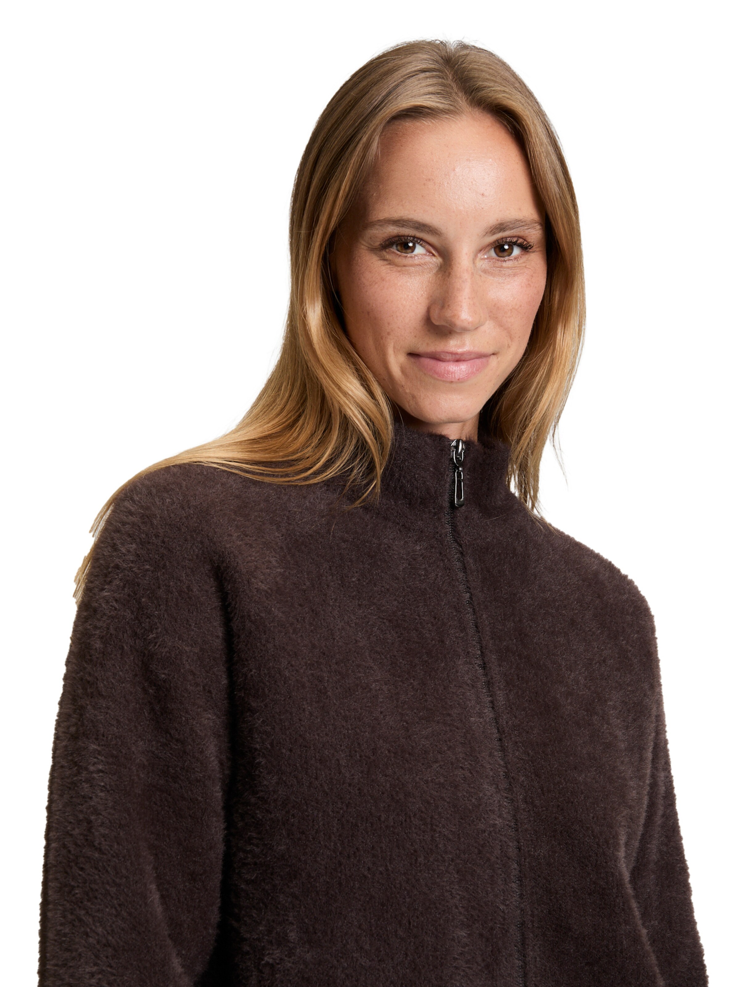 Cardigan Betty Barclay en marron