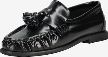 PAVEMENT Moccasins in Black: front