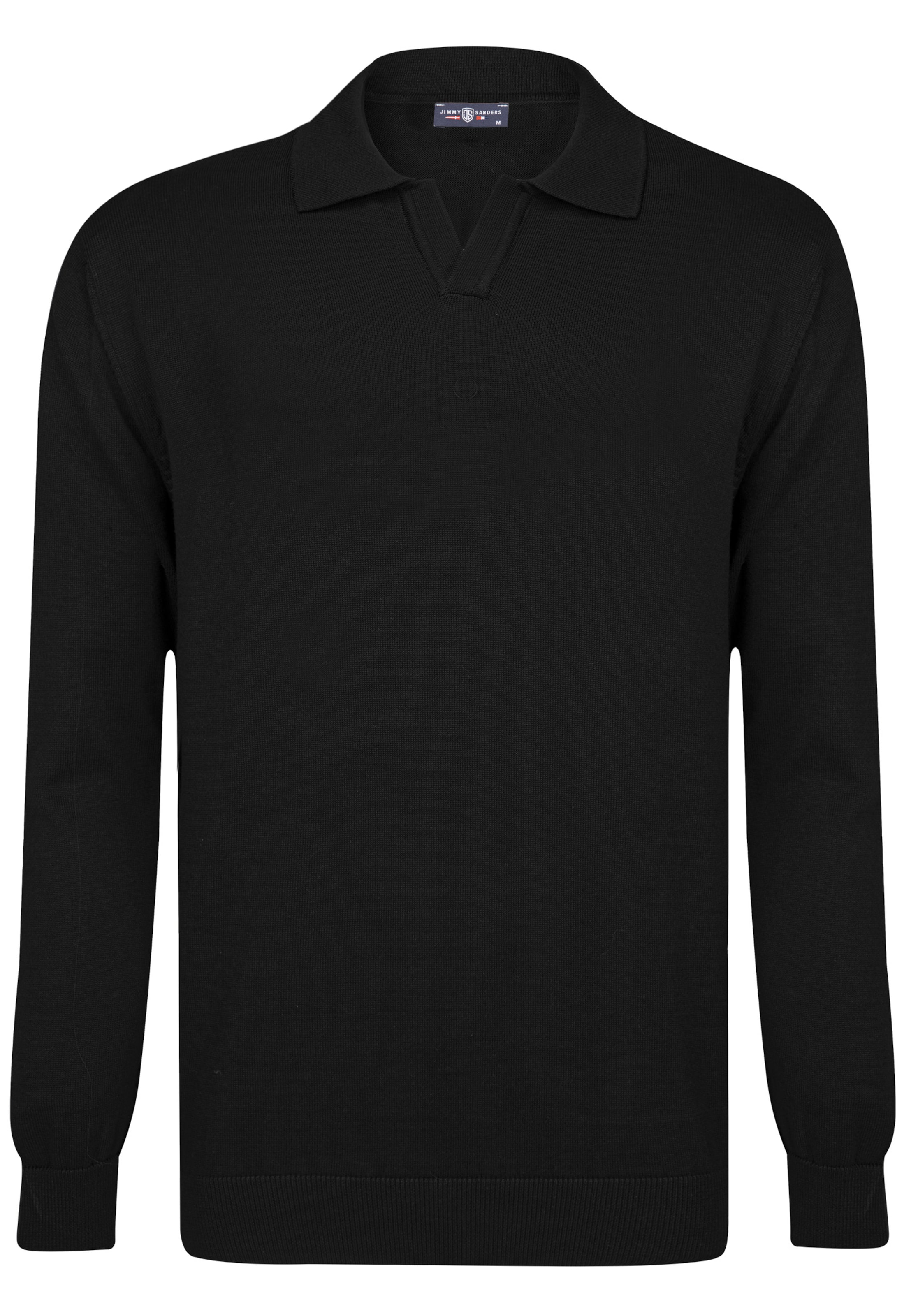 Pull-over Jimmy Sanders en noir : devant