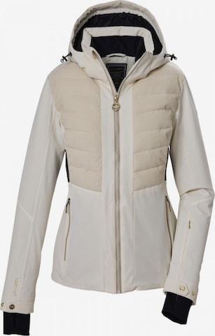 KILLTEC Sportjacke in Beige: Vorderseite
