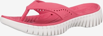 SKECHERS T-Bar Sandals 'Go Walk Smart Mahalo' in Pink: front