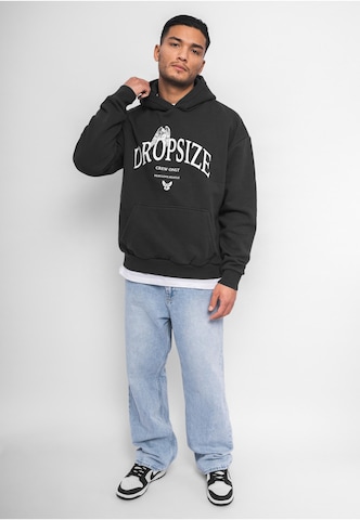 melns Dropsize Sportisks džemperis 'Pray Love Hustle'