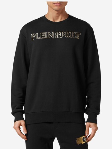 Sweat-shirt 'Tiger' Plein Sport en noir : devant