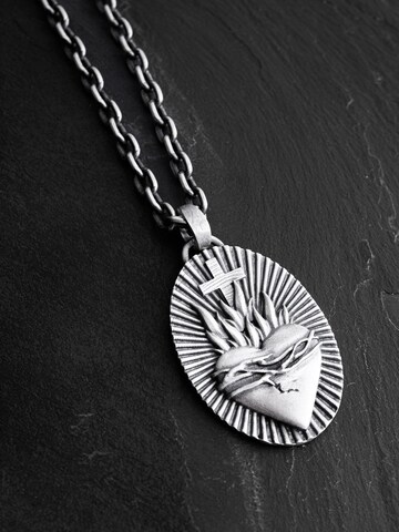 REYTEL - Colgante 'SACRED HEART' en plata