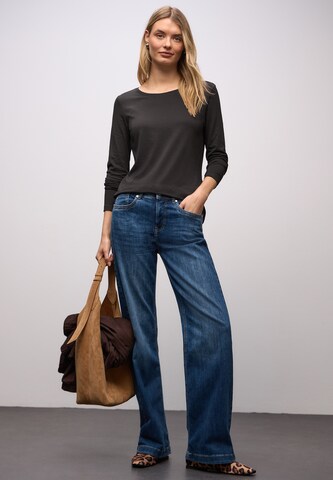 STREET ONE Shirt in Black