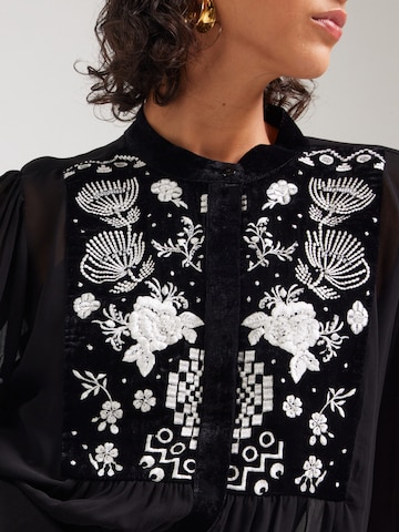 Derhy Blouse 'INDIA' in Black