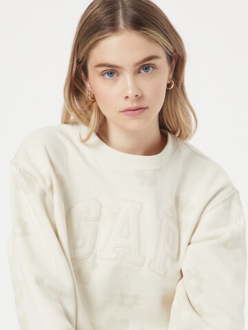 Sweat-shirt 'HERITAGE' GAP en beige