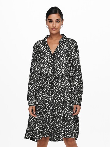 JDY Shirt Dress 'Piper' in Black: front