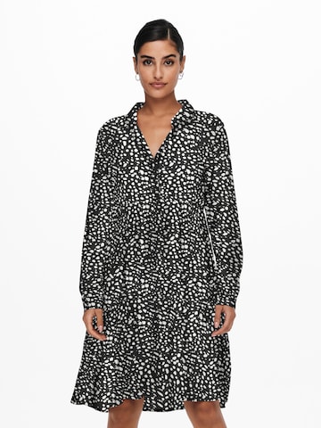 JDY Shirt Dress 'Piper' in Black: front