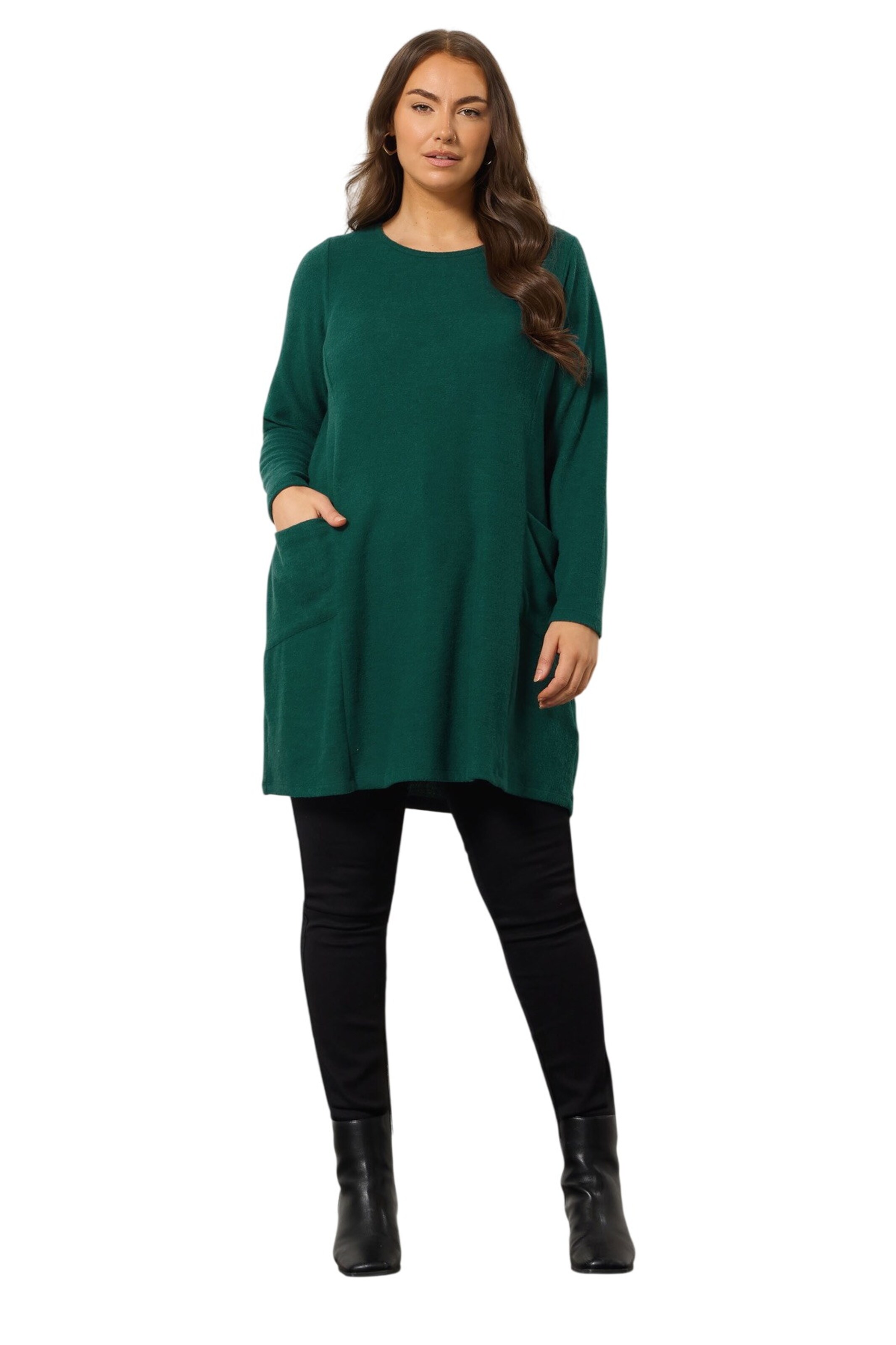 Stil Diva Tuniek in Groen: voorkant