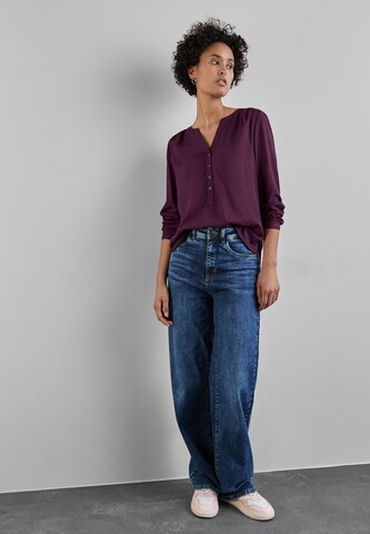 STREET ONE Bluse in Lila