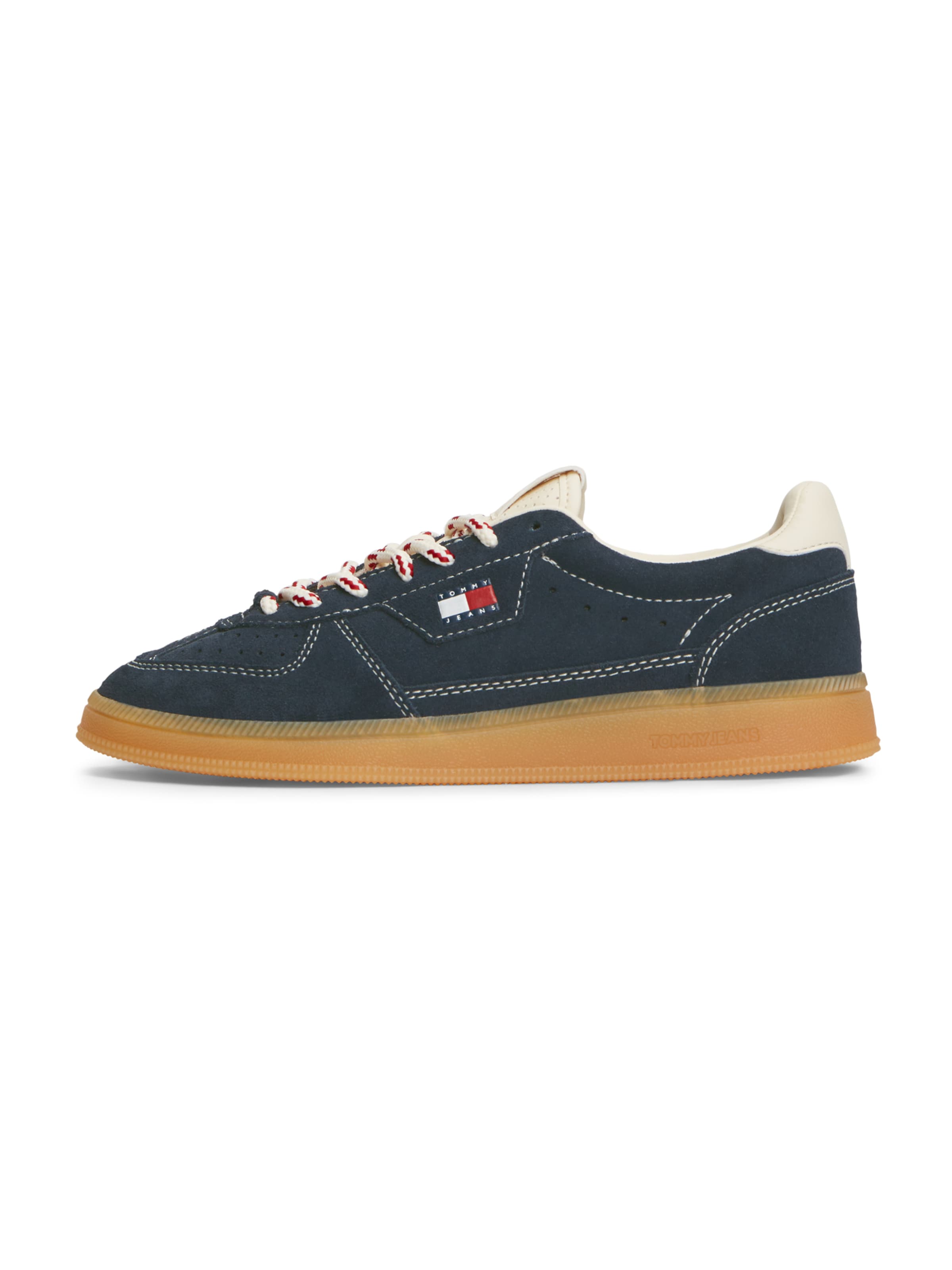 Baskets basses 'The Greenwich' Tommy Jeans en bleu : devant