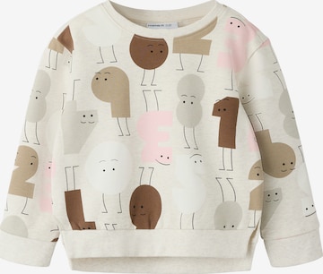 NAME IT - Sweatshirt 'NMFOLYDIA' em cinzento: frente