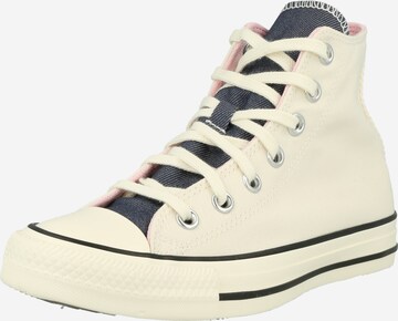 CONVERSE Високи маратонки 'Chuck Taylor All Star' в бяло: отпред