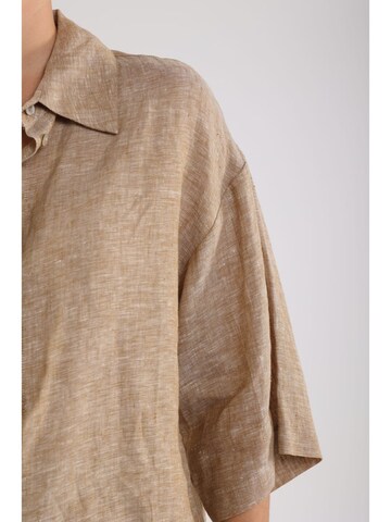 nukus Blouse in Beige