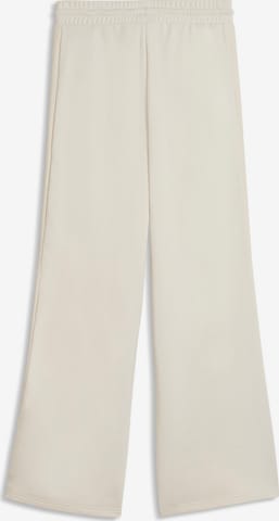 Pantalon de sport PUMA en blanc : devant