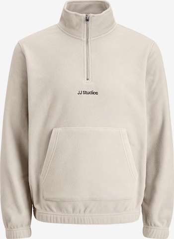 JACK & JONES Sweatshirt in Beige: Vorderseite