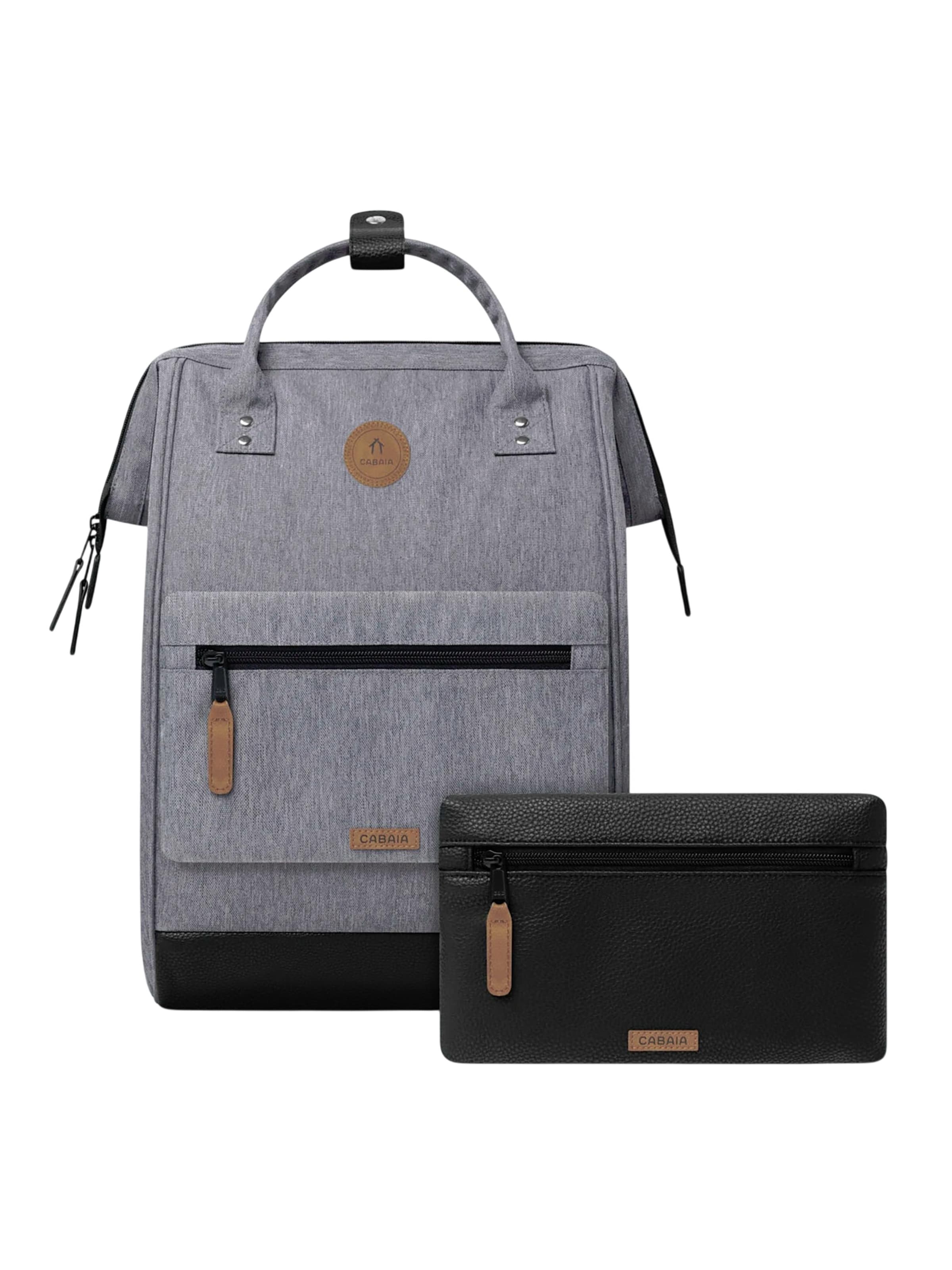 Cabaia Backpack 'Large Getaria' in Grey: front