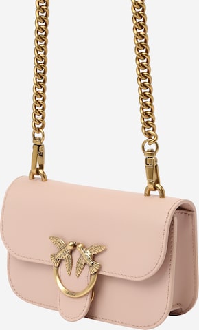 PINKO - Mala de ombro 'LOVE BELL' em rosa: frente