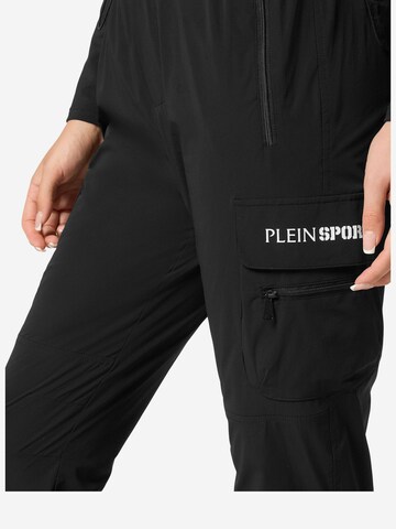 Regular Pantalon cargo Plein Sport en noir