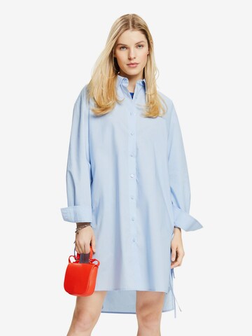 Robe-chemise ESPRIT en bleu : devant