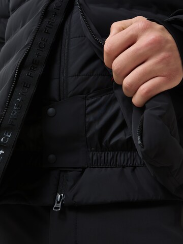 Bogner Fire + Ice Outdoorjacke 'York' in Schwarz