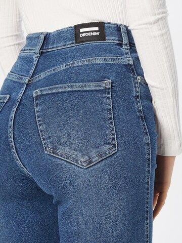 Dr. Denim Bootcut Jeans i blå